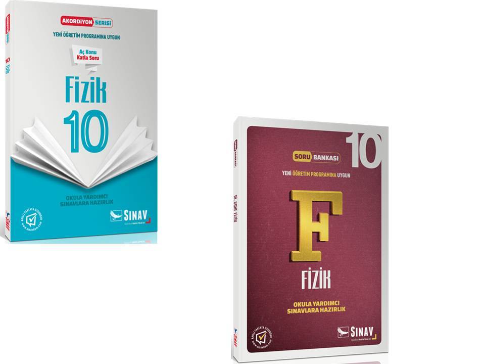 Sınav Yayınları 10.Sınıf Fizik Akordiyon Serisi Soru Bankası Fırsat Seti