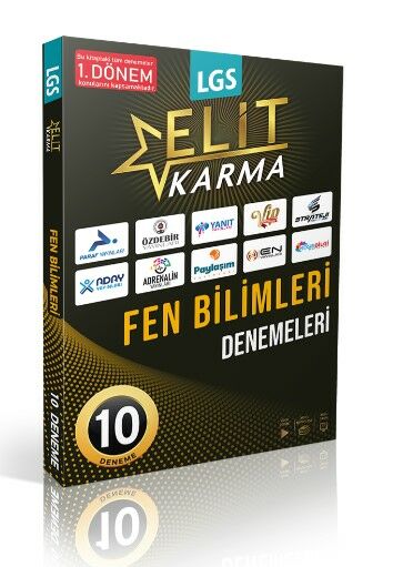 Elit Karma Lgs Fen Bilimleri 10'lu Branş Deneme 1. Dönem