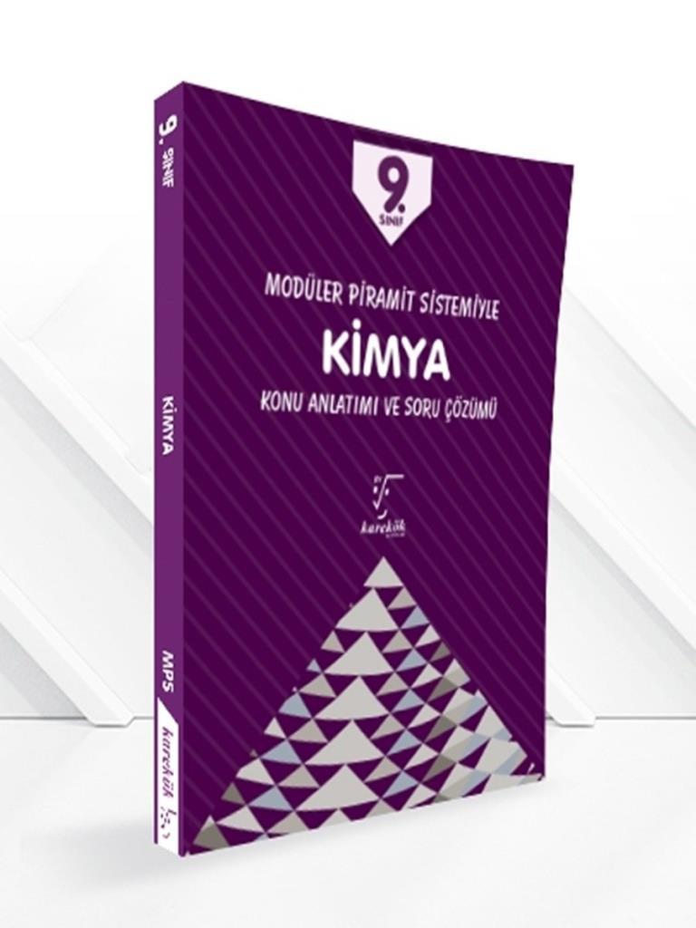 Karekök Yayınları 9.Sınıf Kimya Modüler Konu Anlatımlı Soru Bankası