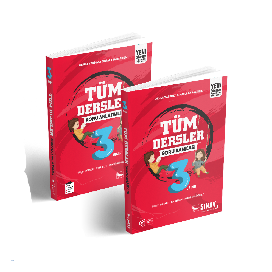 Sınav Yayınları 3. Sınıf Tüm Dersler Kazandıran Set