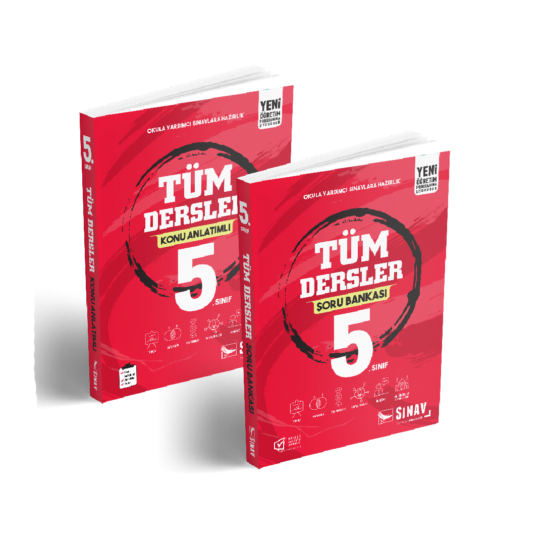 Sınav Yayınları 5. Sınıf Tüm Dersler Kazandıran Set