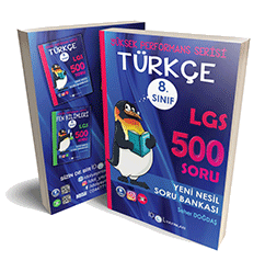 İdol Yayınları 8. Sınıf Yüksek Performans Türkçe 500 Soru Bankası