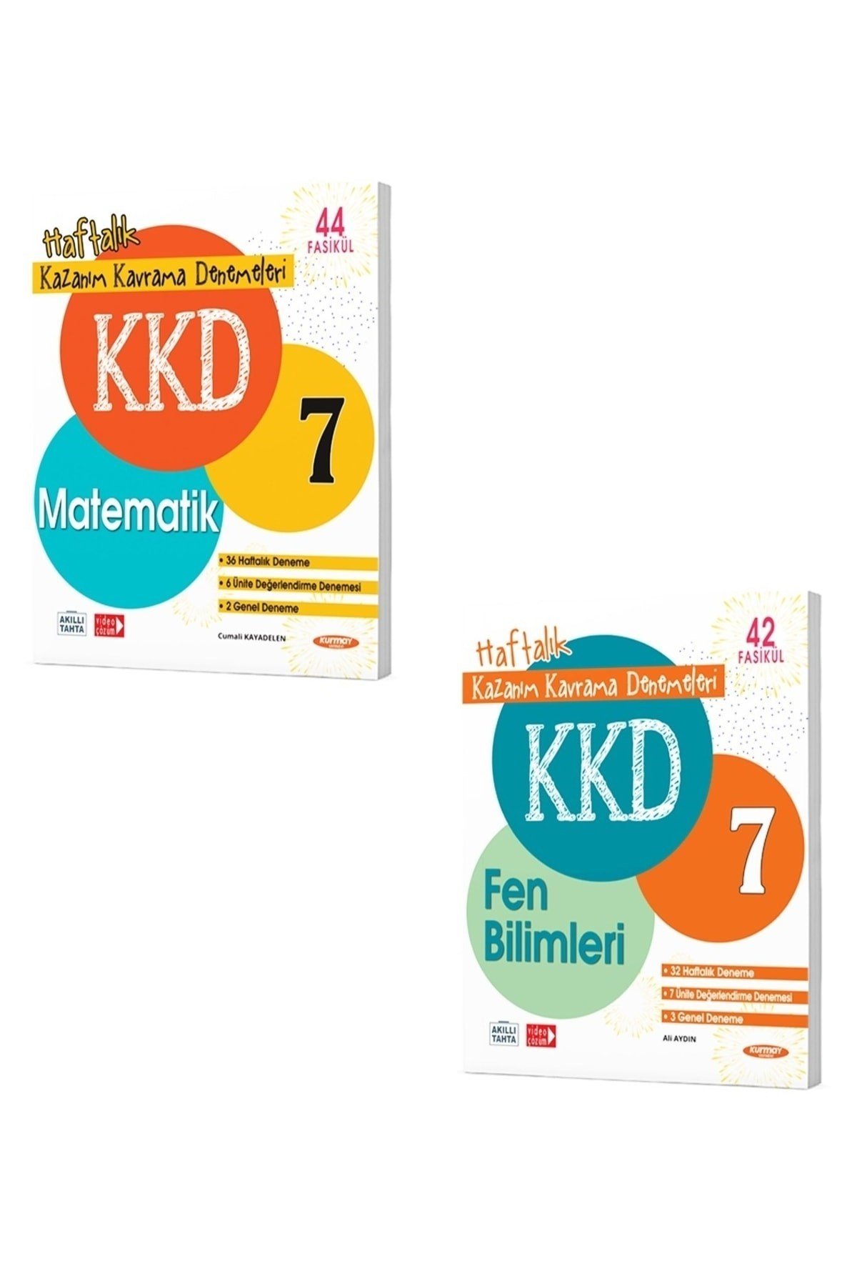 Kurmay 7. Sınıf Matematik Fen Bilimleri Kazanım Kavrama Deneme Kkd Seti 2023