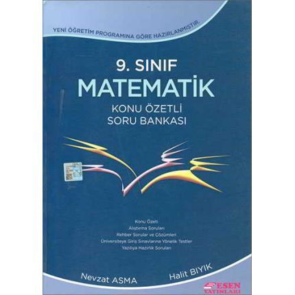Esen Yayınları 9. Sınıf Matematik Konu Özetli Soru Bankası
