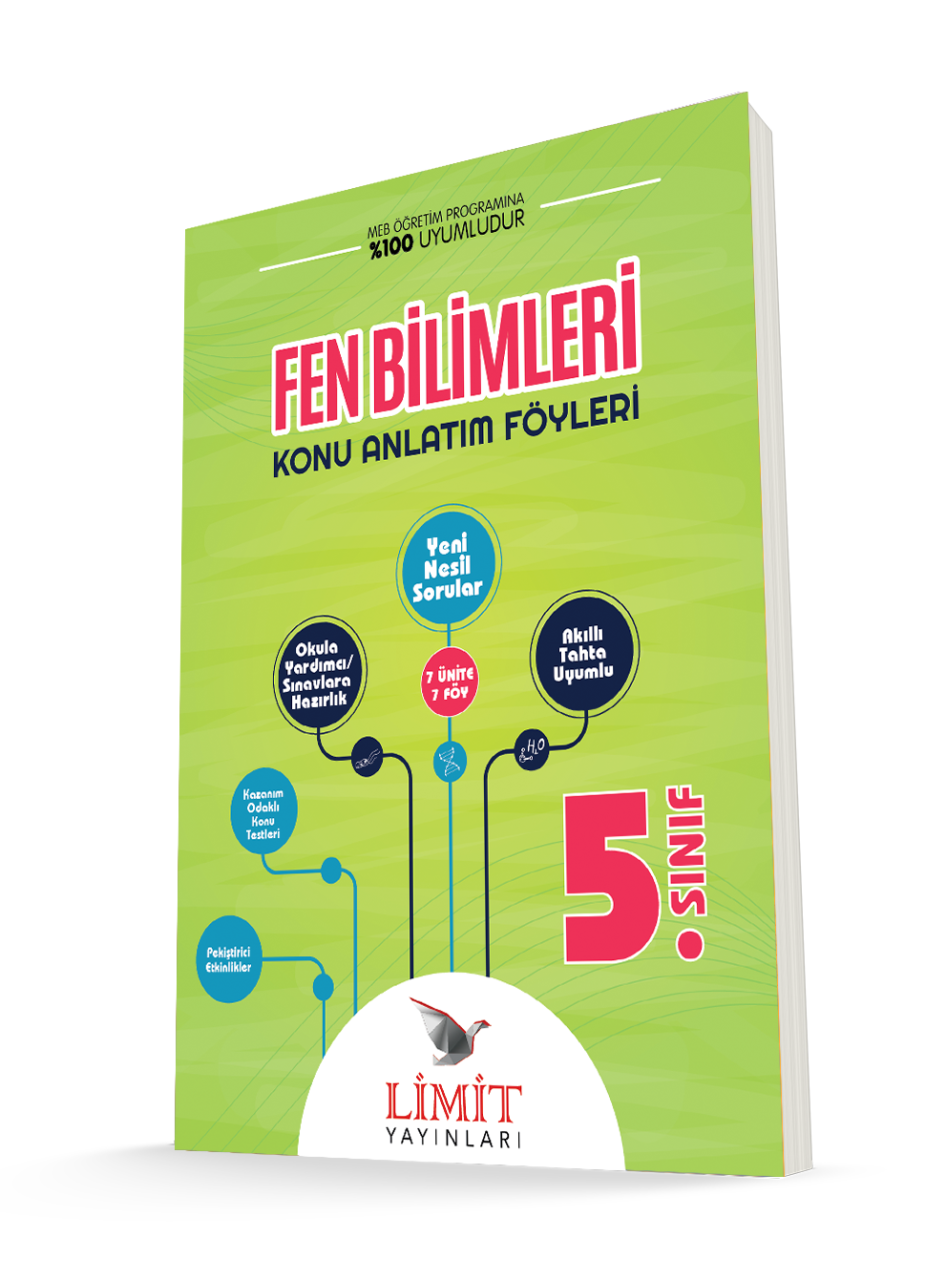 Limit Yayınları 5.Sınıf Fen Bilimleri Konu Anlatım Föyleri