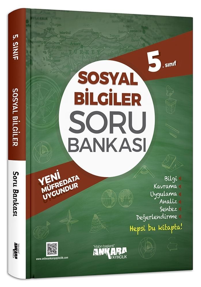 Ankara Yayınları 5. Sınıf Sosyal Bilgiler Soru Bankası