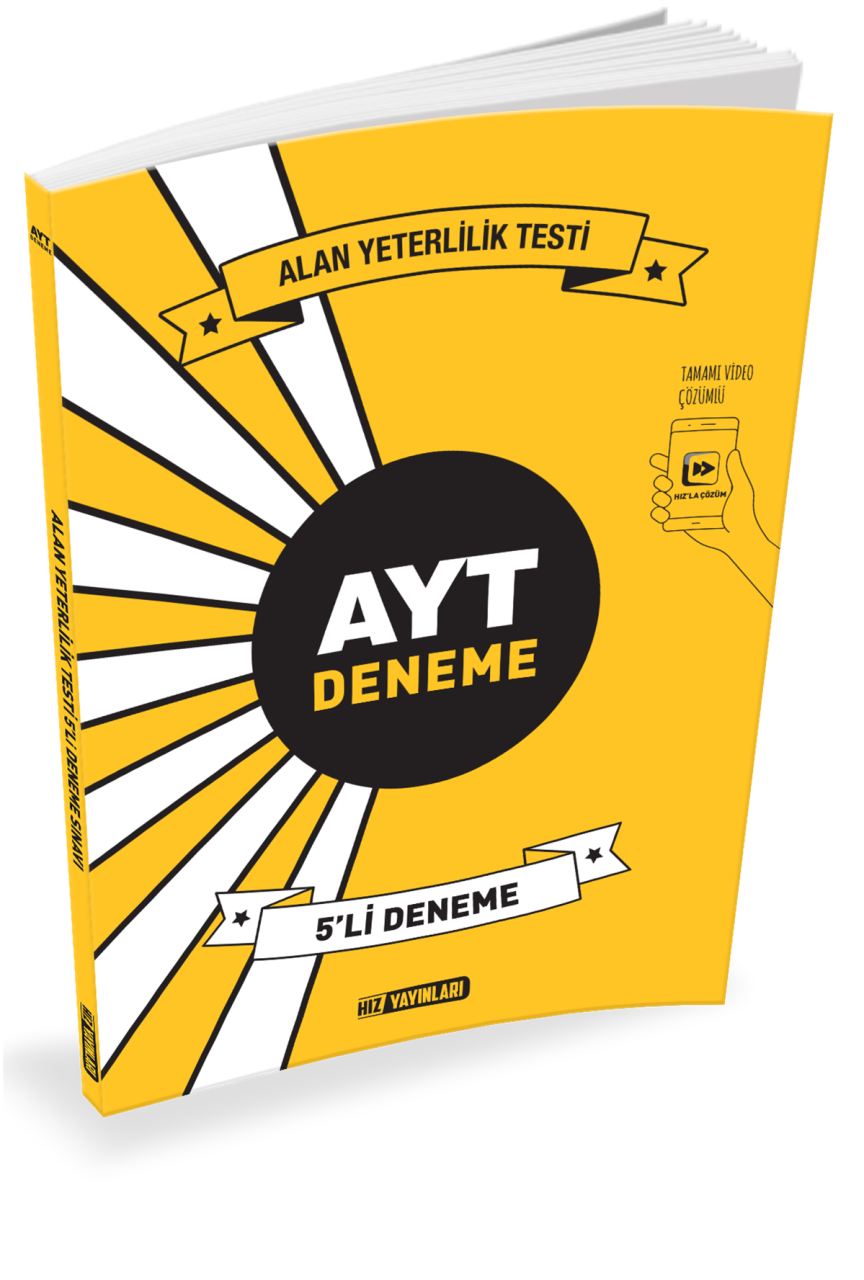 Hız Yayınları AYT 5'li Deneme