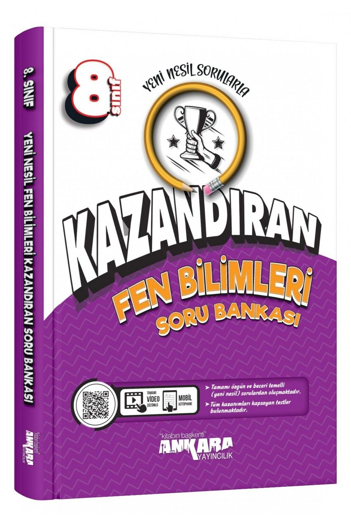 Ankara Yayıncılık 8. Sınıf Kazandıran Fen Bilimleri Soru Bankası