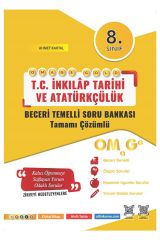 Omage 8. Sınıf Omage Gold Tüm Dersler Beceri Temelli Soru Bankası Seti 5 Kitap Çözümlü