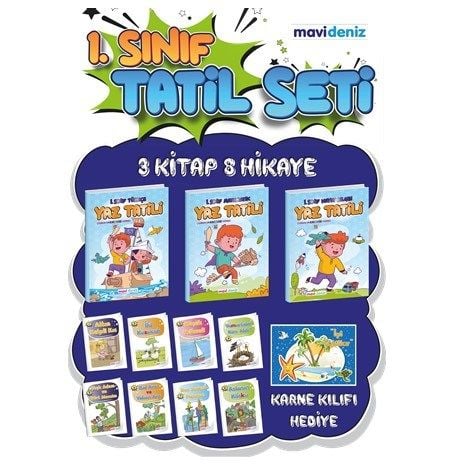 Mavi Deniz 1. SINIF YAZ TATİL SETİ (2023-2024)
