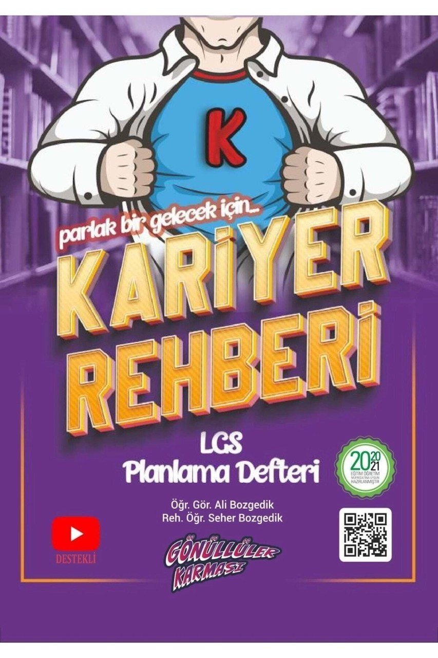 Gönüllüler Karması  8. Sınıf Kariyer Rehberi Planlama Defteri
