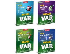 Arı Yayınları 5.Sınıf VAR 4'lü Soru Bankası Seti.