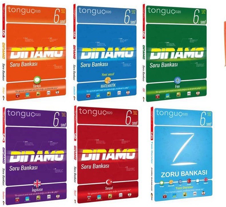 Tonguç Akademi 6.Sınıf 5'li Dinamo - Zoru Bankası Fırsat Seti