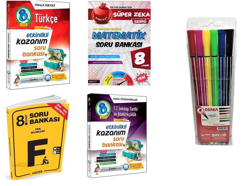 Süper 4'lü 8.Sınıf Fırsat Seti