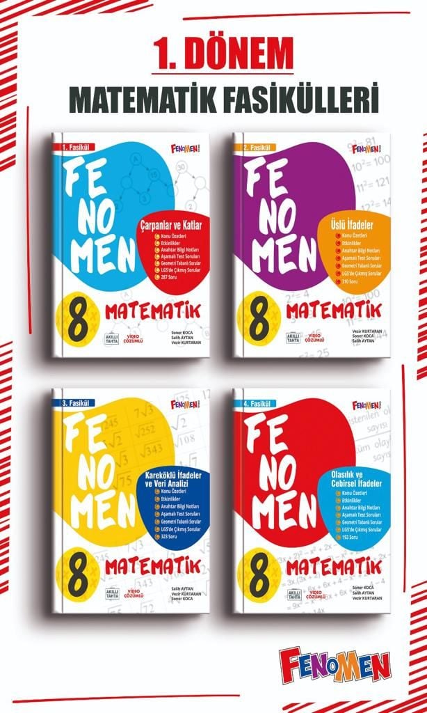 GAMA LGS İLK DÖNEM 8.SINIF MATEMATİK FASİKÜL SETİ