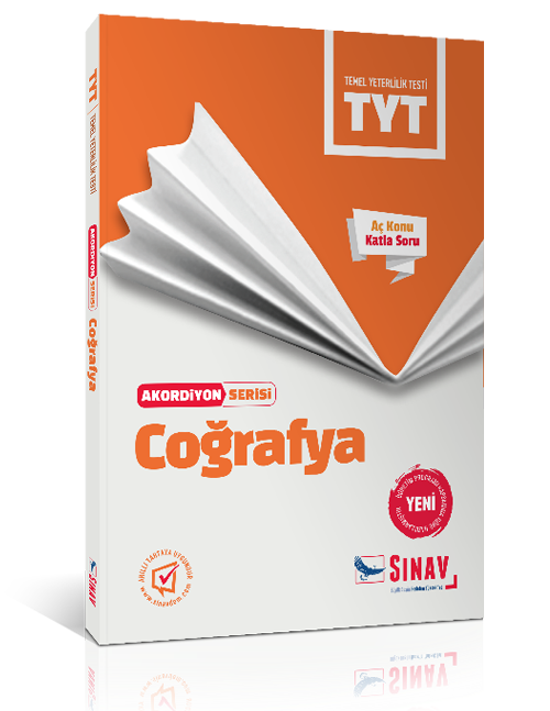 Sınav Yayınları TYT Coğrafya Akordiyon Kitap