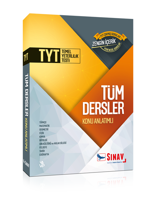 Sınav Yayınları TYT Tüm Dersler Konu Anlatımlı Tek Kitap