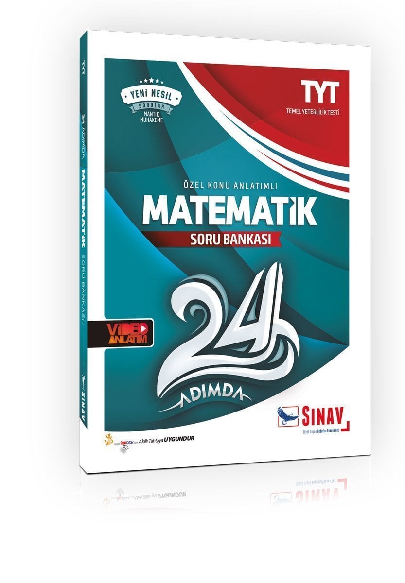Sınav Yayınları TYT Matematik 24 Adımda Özel Konu Anlatımlı Soru Bankası
