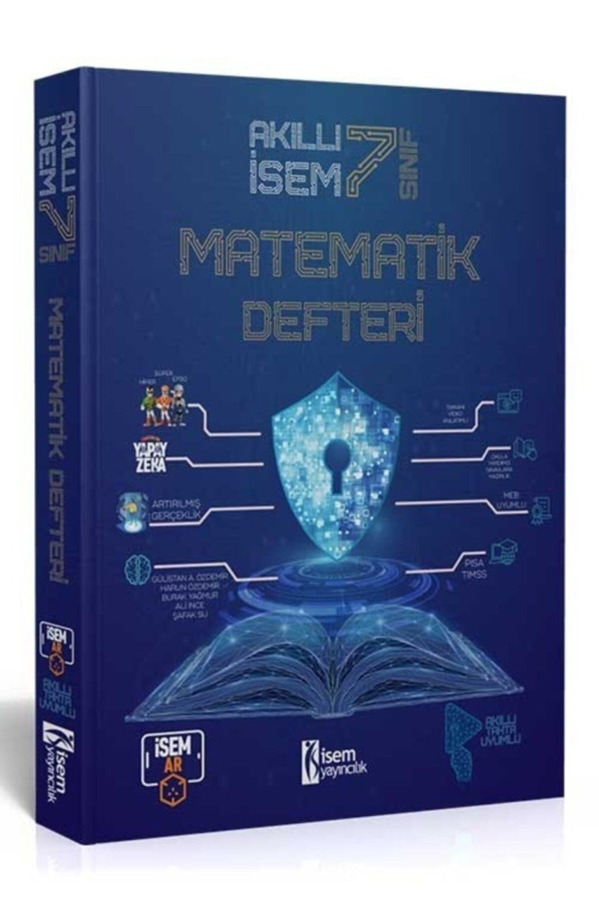 Isem 7. Sınıf Matematik Akıllı Isem Defteri