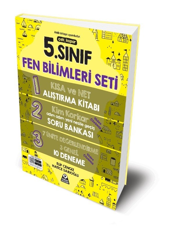 Örnek Akademi Yayınları 5. Sınıf Fen Bilimleri Seti Soru Bankası