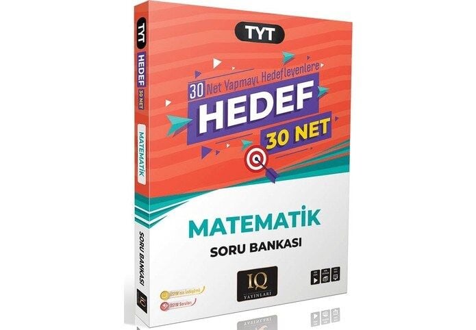 IQ Yayınları TYT Hedef 30 Net Matematik Soru Bankası