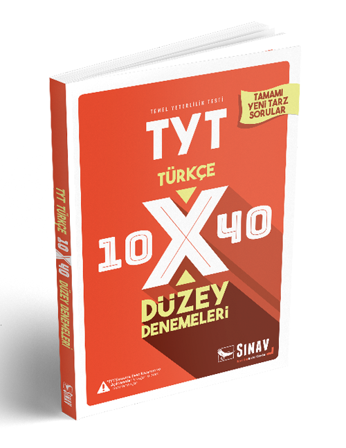 Sınav Yayınları TYT Türkçe 10x40 Düzey Denemeleri