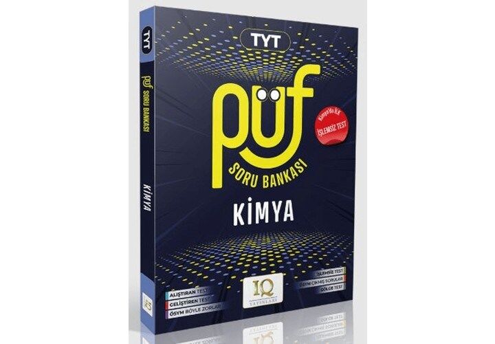 IQ Yayınları TYT Püf Soru Bankası Kimya