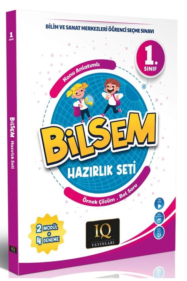 1. Sınıf Bilsem Hazırlık Seti / Kolektif / IQ Yayınları / 9786259504247