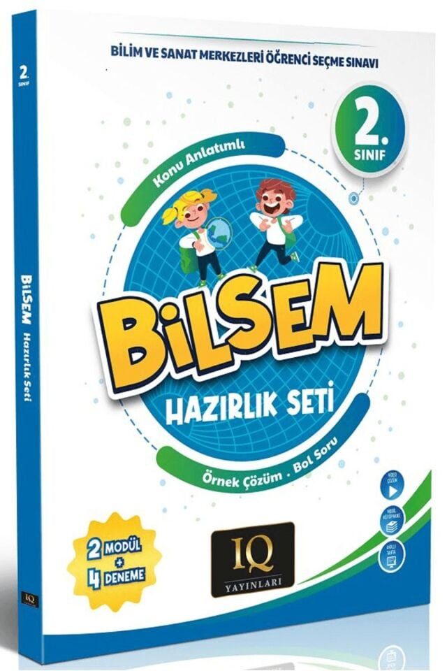 2. Sınıf Bilsem Hazırlık Seti / Kolektif / IQ Yayınları / 9786259504254