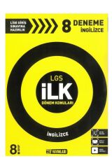 Hız Yayınları Lgs Ilk Dönem Ingilizce 8 Deneme Sınavı