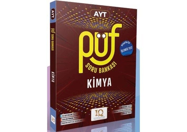 IQ Yayınları AYT Püf Soru Bankası Kimya