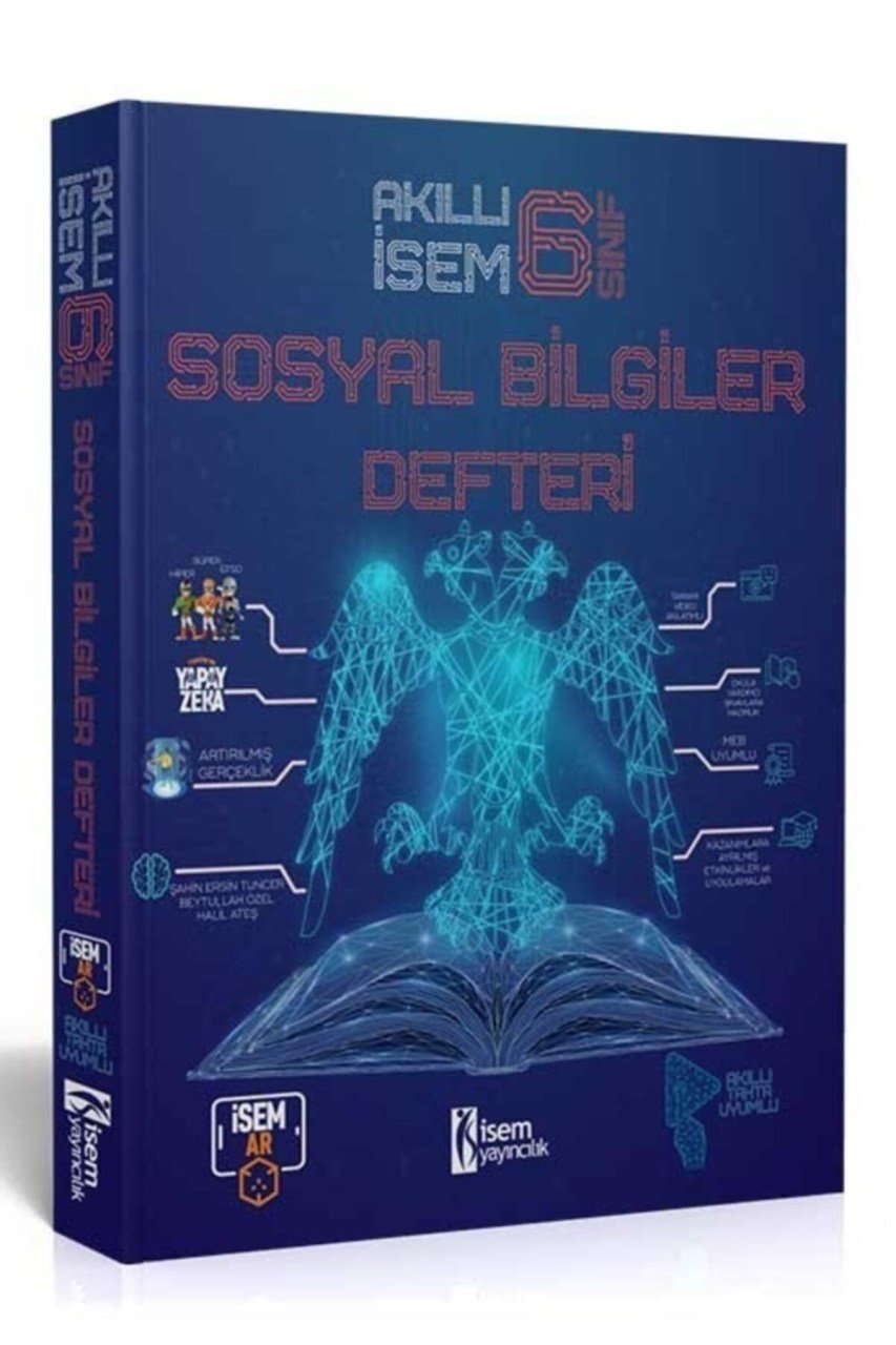 Isem 6. Sınıf Sosyal Bilgiler Akıllı Isem Defteri