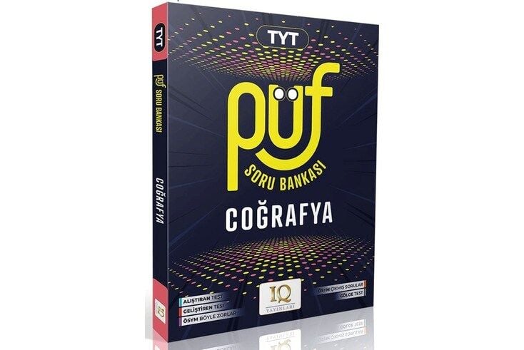IQ Yayınları TYT Püf Soru Bankası Coğrafya