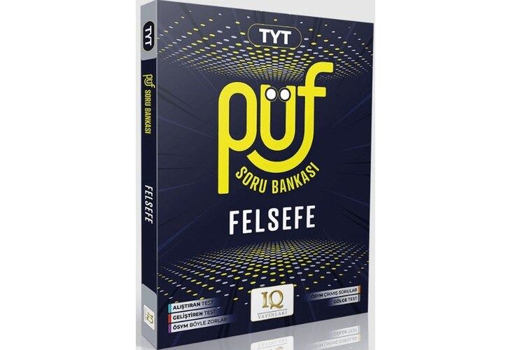IQ Yayınları TYT Püf Soru Bankası Felsefe