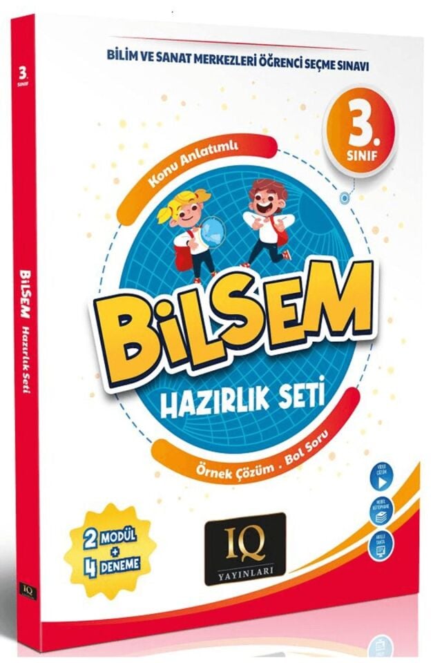 3. Sınıf Bilsem Hazırlık Seti / Kolektif / IQ Yayınları / 9786259504261
