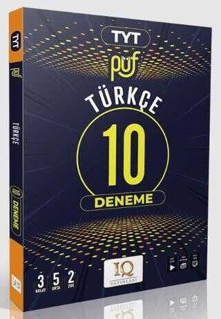 IQ Yayınları TYT Püf Türkçe 10 Deneme