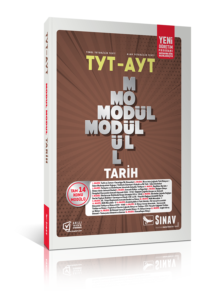 Sınav Yayınları TYT-AYT Tarih Modül Modül Konu Anlatımlı