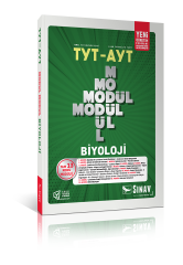 Sınav Yayınları TYT-AYT Biyoloji Modül Modül Konu Anlatımlı