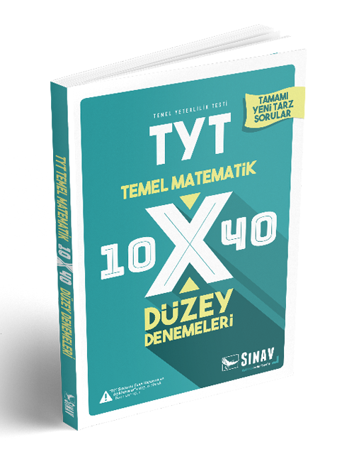 Sınav Yayınları TYT Matematik 10x40 Düzey Denemeleri