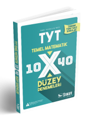 Sınav Yayınları TYT Matematik 10x40 Düzey Denemeleri