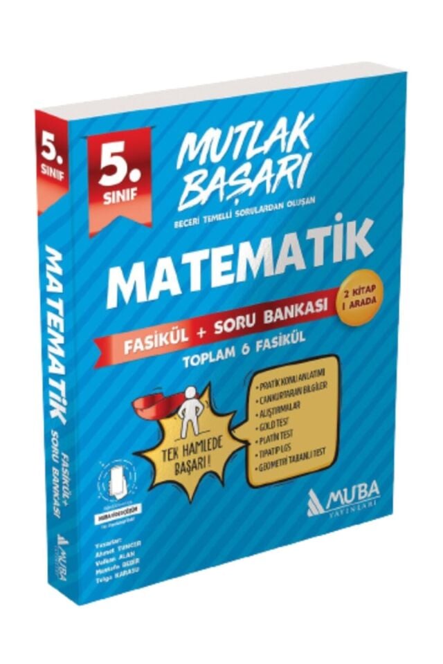 Muba Yayınları 5. Sınıf Mutlak Başarı Matematik Fasikül + Soru Bankası