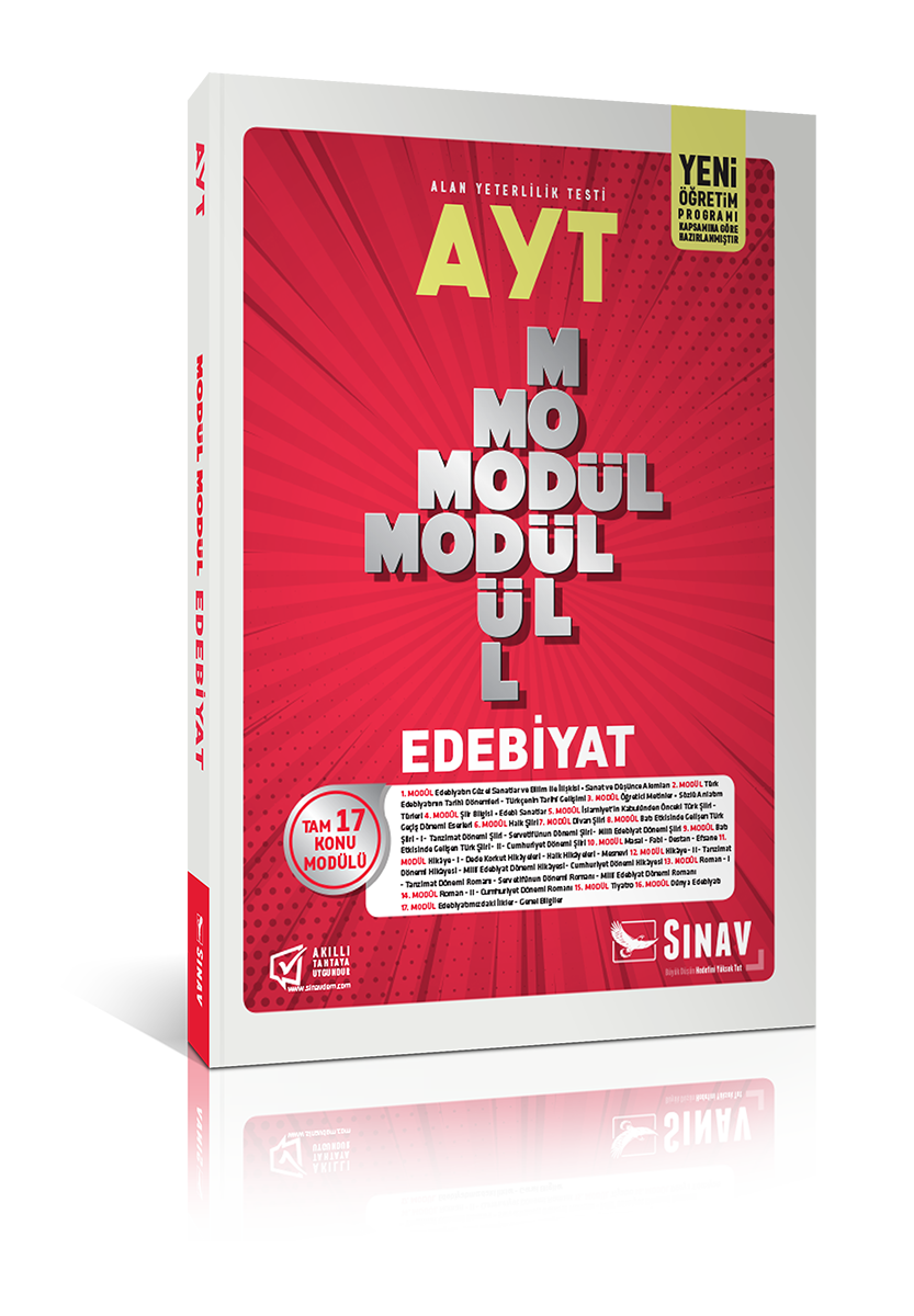 Sınav Yayınları AYT Edebiyat Modül Modül Konu Anlatımlı