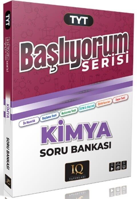 IQ Yayınları TYT Başlıyorum Serisi Kimya Soru Bankası