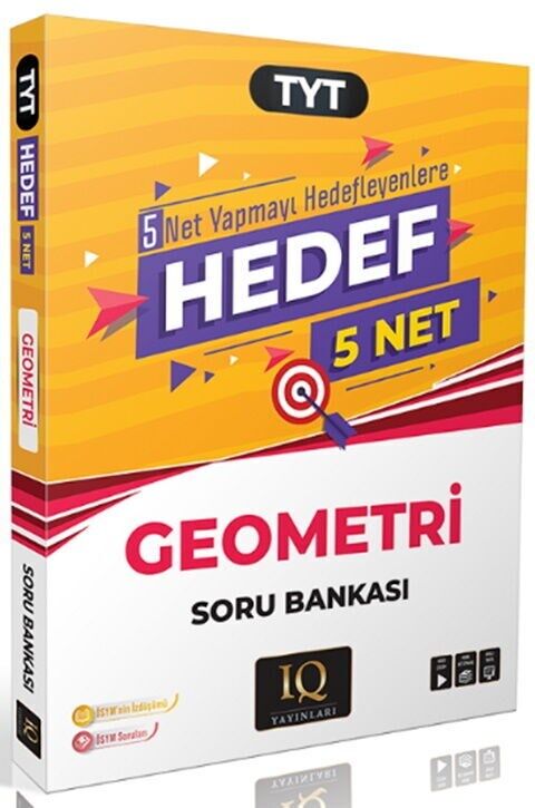 IQ Yayınları TYT Hedef 5 Net Geometri Soru Bankası