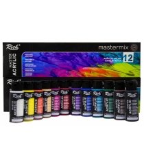 Rich Mastermix Akrilik Boya Seti 12 Renk x 60cc