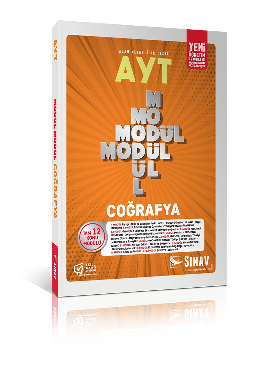 Sınav Yayınları AYT Coğrafya Modül Modül Konu Anlatımlı