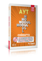 Sınav Yayınları AYT Coğrafya Modül Modül Konu Anlatımlı