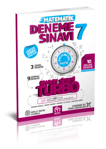 Model Yayınları 7.sınıf Matematik Turbo Deneme