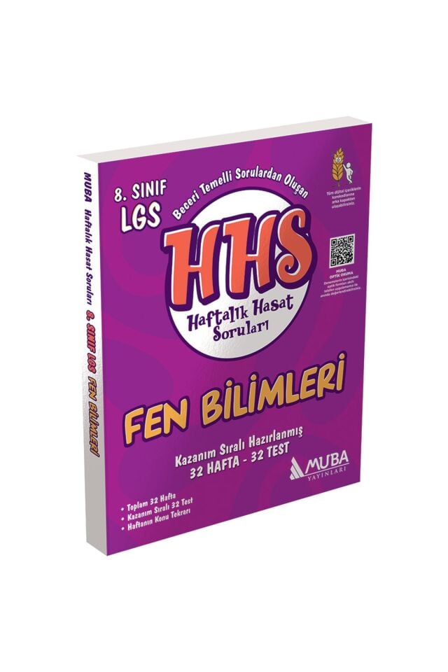 Muba Yayınları 8. Sınıf LGS Fen Bilimleri Haftalık Hasat Soruları
