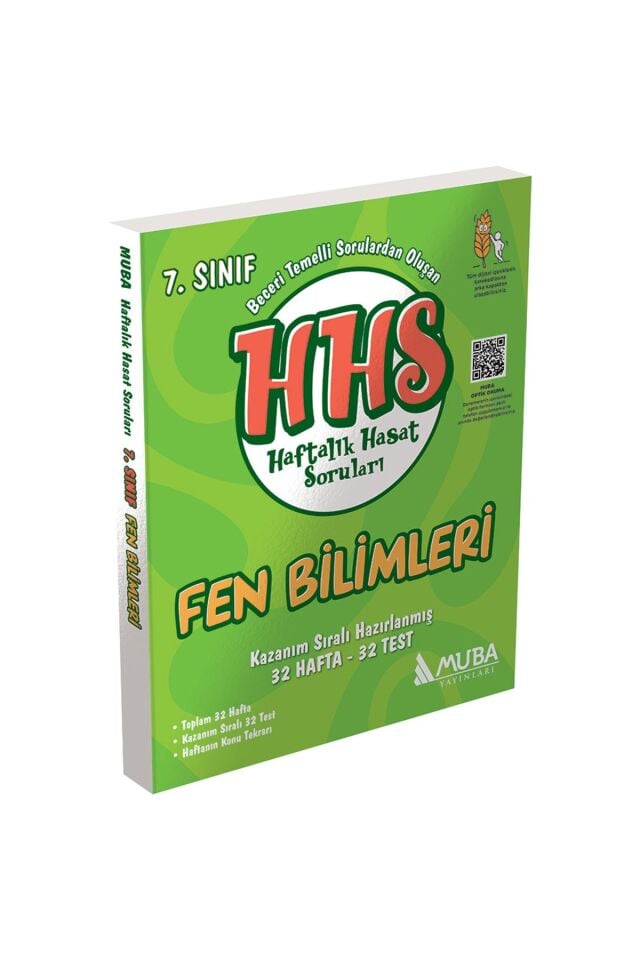 Muba Yayınları 7. Sınıf Fen Bilimleri Haftalık Hasat Soruları